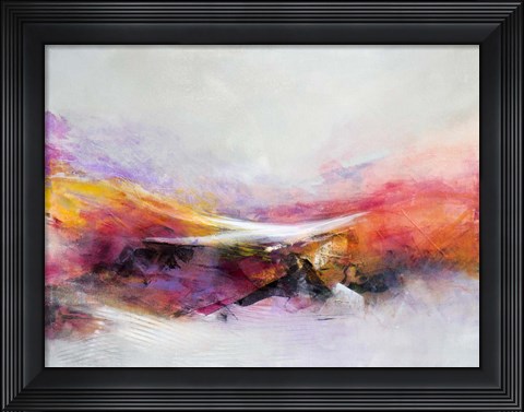 Framed Fractured Time Print