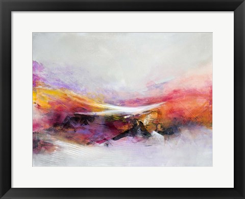 Framed Fractured Time Print