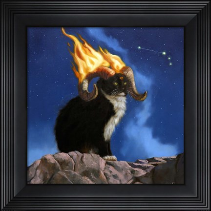 Framed Aries Print