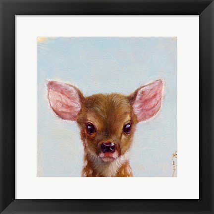 Framed Bambi Print