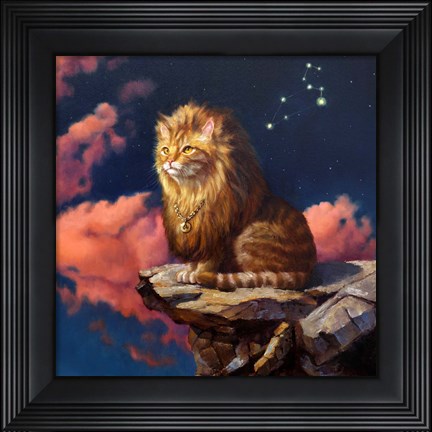Framed Leo Print