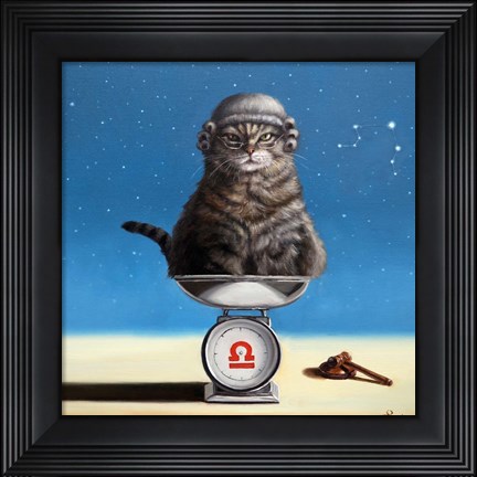 Framed Libra Print