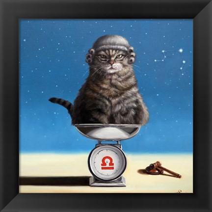 Framed Libra Print