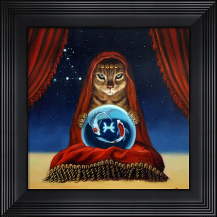 Framed Pisces Print