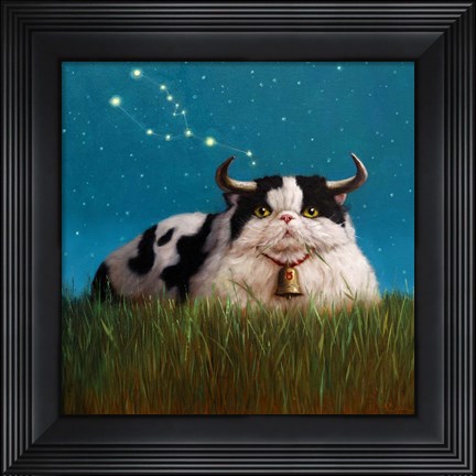 Framed Taurus Print