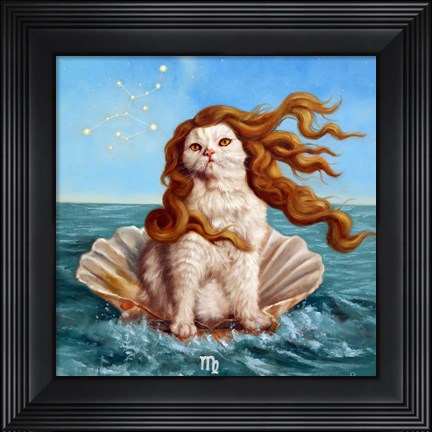 Framed Virgo Print