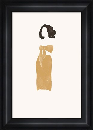 Framed Amber Summer Print