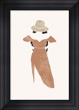 Framed Sienna Summer No. 1 Print