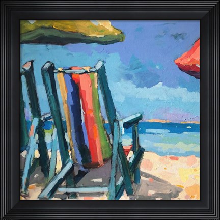 Framed Beach Time Print