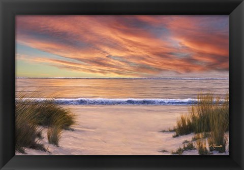 Framed Beach Solitude Print