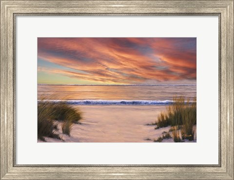 Framed Beach Solitude Print
