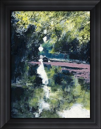 Framed Boats That Pass in The Night Print