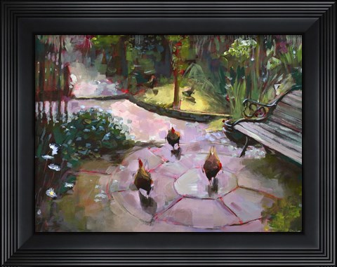 Framed Secret Garden Print