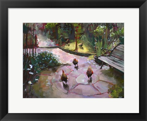 Framed Secret Garden Print