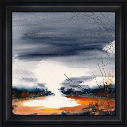Framed Toward The Sky Deep Water Print
