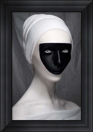 Framed White Renaissance Print