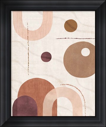 Framed Soft Balance I Print