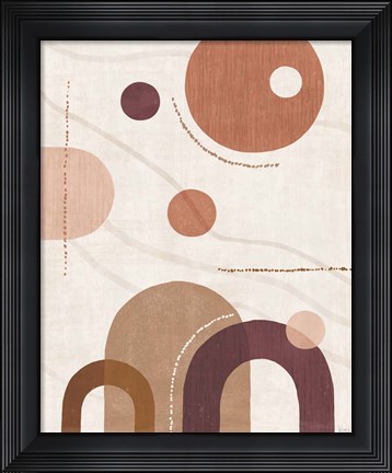 Framed Soft Balance II Print