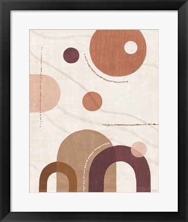 Framed Soft Balance II Print