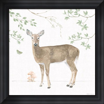 Framed Woodland Love V Print