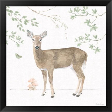 Framed Woodland Love V Print