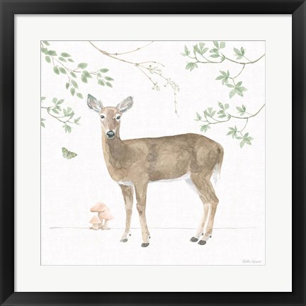 Framed Woodland Love V Print