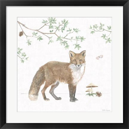 Framed Woodland Love II Print