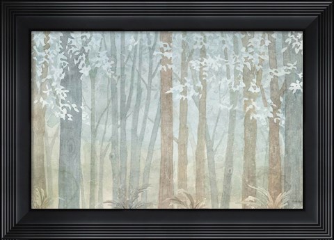 Framed Woodland Love I Print