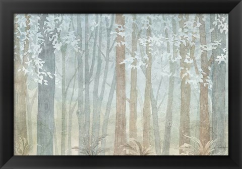 Framed Woodland Love I Print