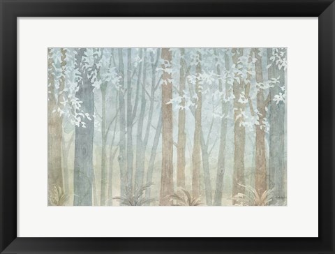 Framed Woodland Love I Print