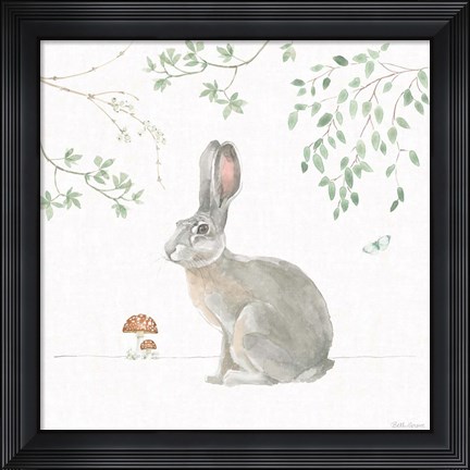 Framed Woodland Love III Print