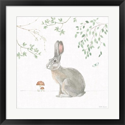 Framed Woodland Love III Print