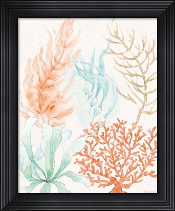 Framed Seaside V Print