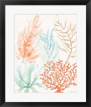 Framed Seaside V Print