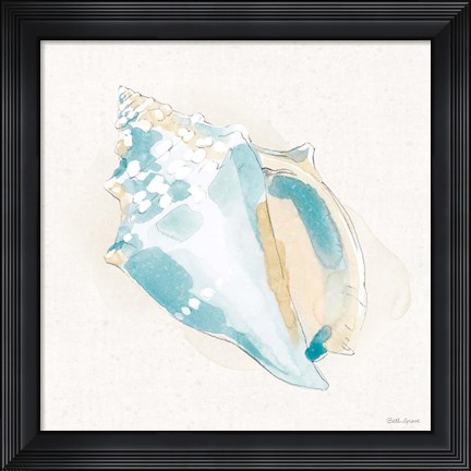 Framed Seaside VIII Print