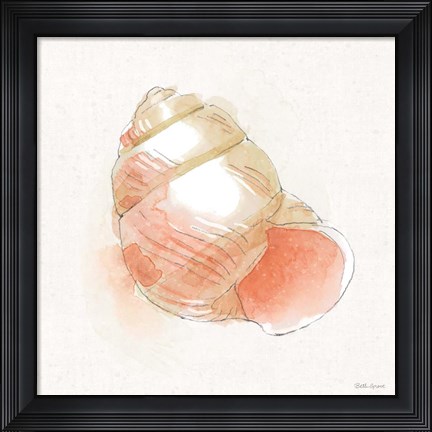 Framed Seaside VII Print