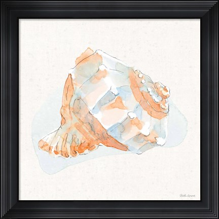 Framed Seaside X Print