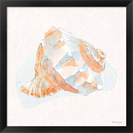 Framed Seaside X Print