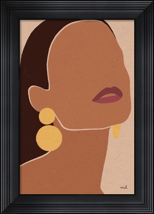 Framed Summer Glow I Print