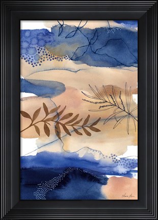 Framed Branch and the River Print