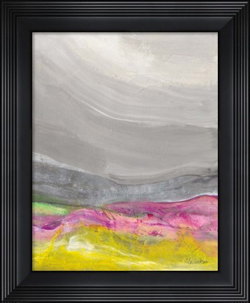 Framed Golden Valley II Print