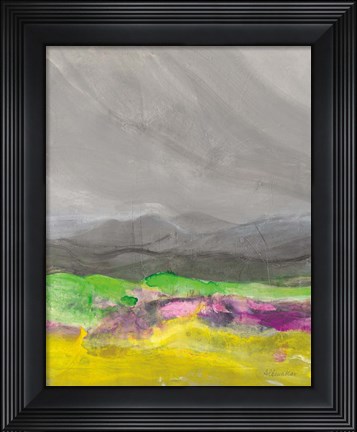 Framed Golden Valley I Print