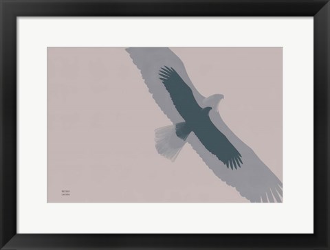 Framed Double Eagle Flight Print