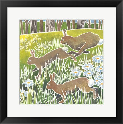 Framed Wild Woodland II Print