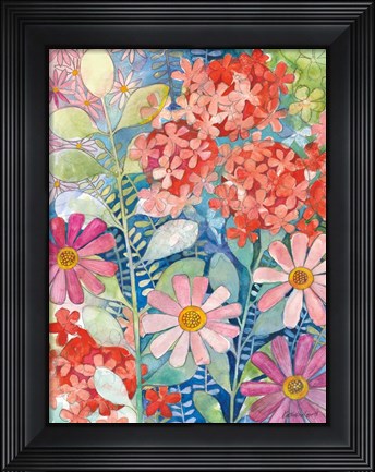 Framed Summer Profusion III Print