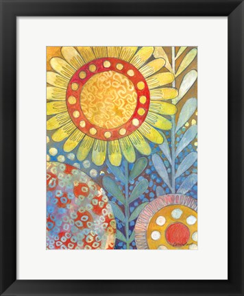 Framed Summer Profusion I Print