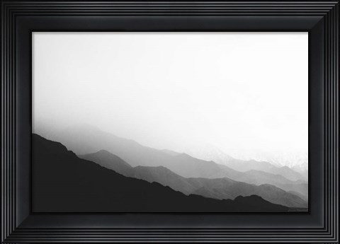 Framed Virgin Mountains II Print