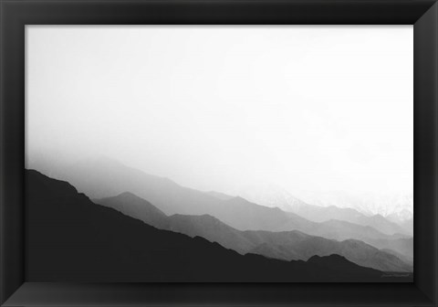 Framed Virgin Mountains II Print