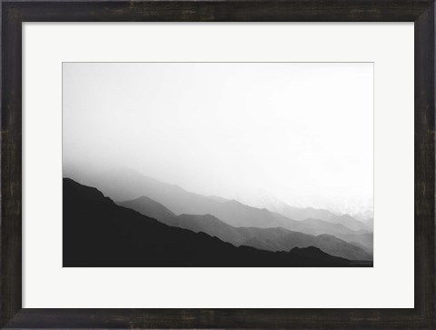 Framed Virgin Mountains II Print