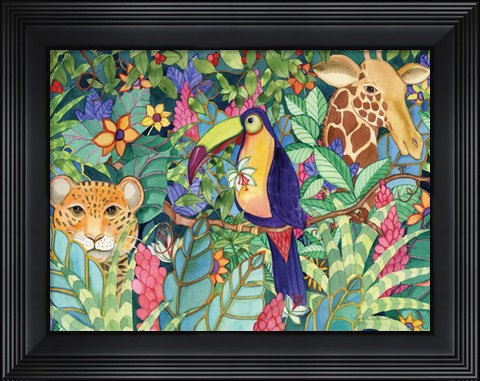 Framed Jungle Print